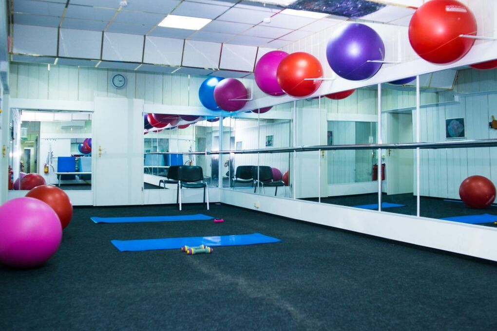 salle de physiothérapie